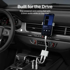 Fashion 3.5 mm Audio + Charge RockStar Audio Charge Adapters