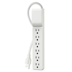 Clearance 6 Outlet Home/Office Surge Protector Surge Protectors & Power Strips
