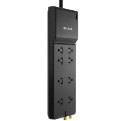 Outlet 8 Outlet Home/Office Surge Protector with coxial protection Surge Protectors & Power Strips