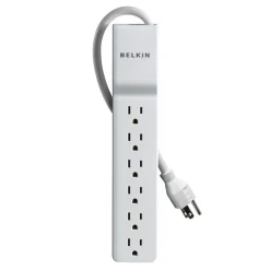 Discount 6 Outlet Home/Office Surge Protector Surge Protectors & Power Strips