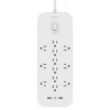 Clearance 12 Outlet Surge Protector + USB-C and USB-A ports Surge Protectors & Power Strips