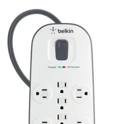 Fashion 12 Outlet Surge Protector with USB Charging Surge Protectors & Power Strips