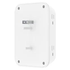 Fashion 6 Outlet Wall Surge Protector with USB-C and USB-A Surge Protectors & Power Strips