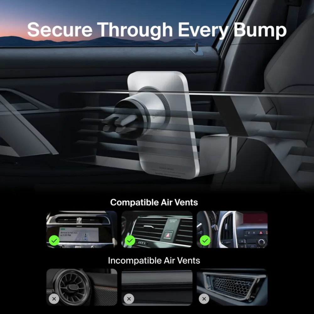 Clearance Car Vent Mount Pro with MagSafe Wireless Car Chargers