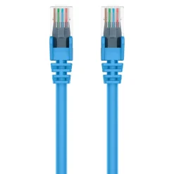 Discount Cat 6 Premium Snagless Patch Cable, 3 Feet, Blue Computer Cables