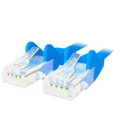 Discount Cat 6 Premium Snagless Patch Cable, 3 Feet, Blue Computer Cables