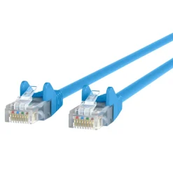 Discount Cat 6 Premium Snagless Patch Cable, 3 Feet, Blue Computer Cables
