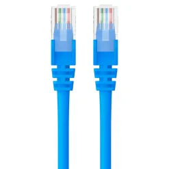 Discount Cat 6 Premium Snagless Patch Cable, 3 Feet, Blue Computer Cables