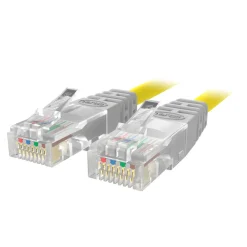 Hot CAT5e Crossover Patch Cable Yellow 06 Computer Cables