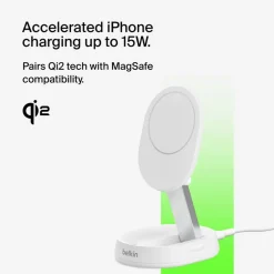 New Convertible Magnetic Wireless Charging Stand with Qi2 15W Wireless Charging Pads|Wireless Charging Stands