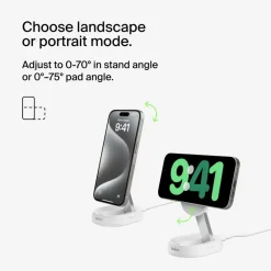 New Convertible Magnetic Wireless Charging Stand with Qi2 15W Wireless Charging Pads|Wireless Charging Stands