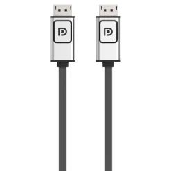 Clearance DisplayPort 1.2 Cable with Latches, M/M, 4k Computer Cables|Audio / Video Cables