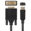 Clearance DisplayPort to DVI-D Dual Link cable, M/M, 1080p Audio / Video Cables