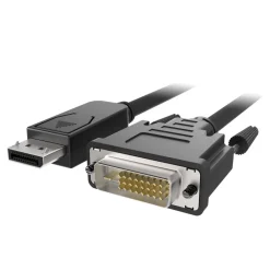 Clearance DisplayPort to DVI-D Dual Link cable, M/M, 1080p Audio / Video Cables