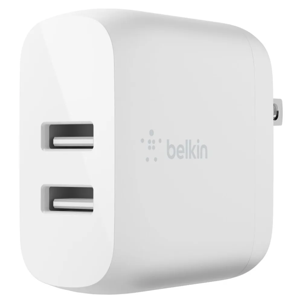 Online Dual USB-A Wall Charger 24W Usb-C Chargers