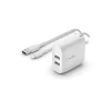 Fashion Dual USB-A Wall Charger 24W + Lightning to USB-A Cable Usb-C Chargers