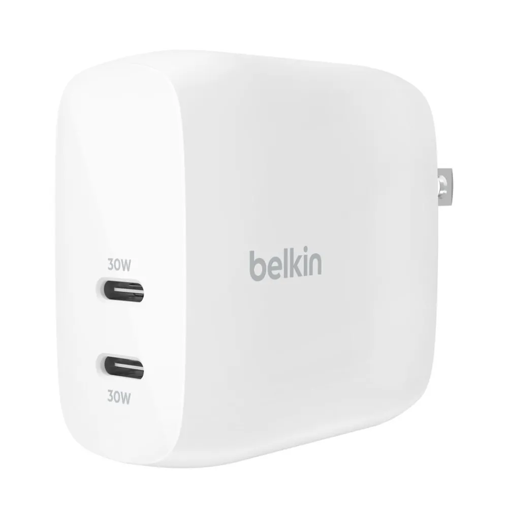 Clearance Dual USB-C Charger with PPS 60W Usb-C Chargers