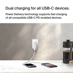 Clearance Dual USB-C Charger with PPS 60W Usb-C Chargers