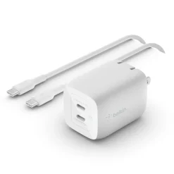 Best Dual USB-C GaN Wall Charger with PPS 65W + USB-C to USB-C Cable Gan Chargers|Usb-C Chargers