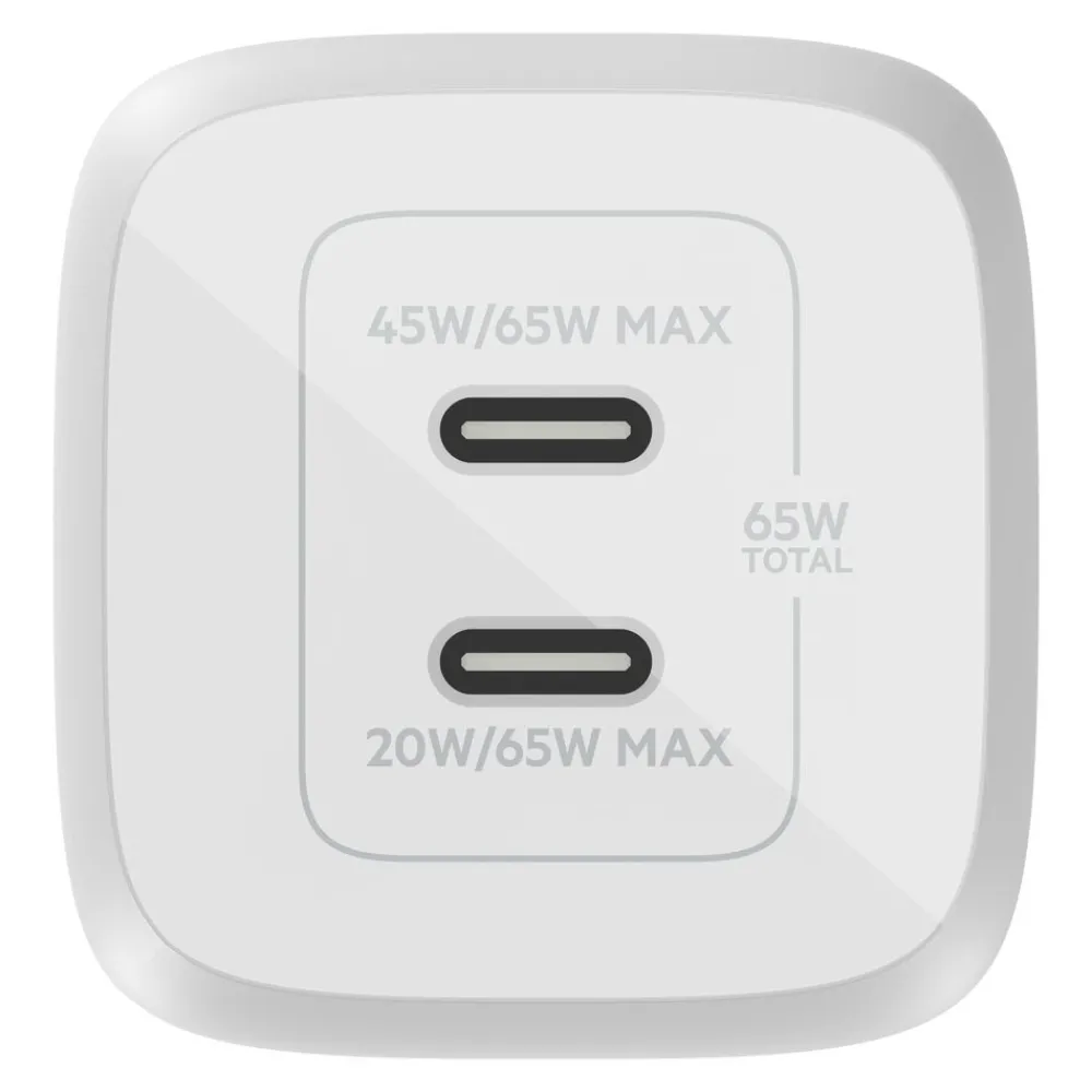 Best Dual USB-C GaN Wall Charger with PPS 65W + USB-C to USB-C Cable Gan Chargers|Usb-C Chargers