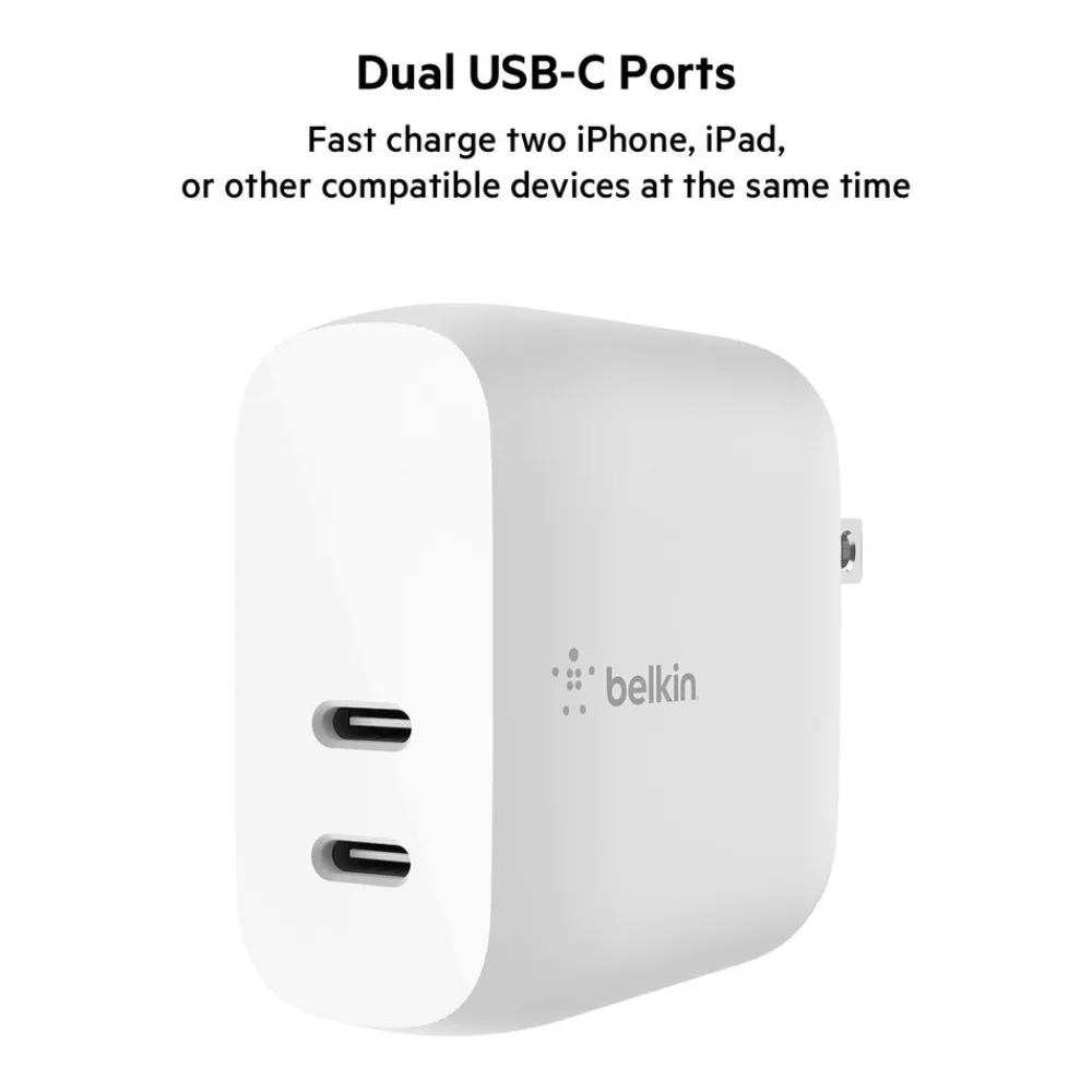 Sale Dual USB-C PD Wall Charger 40W Usb-C Chargers