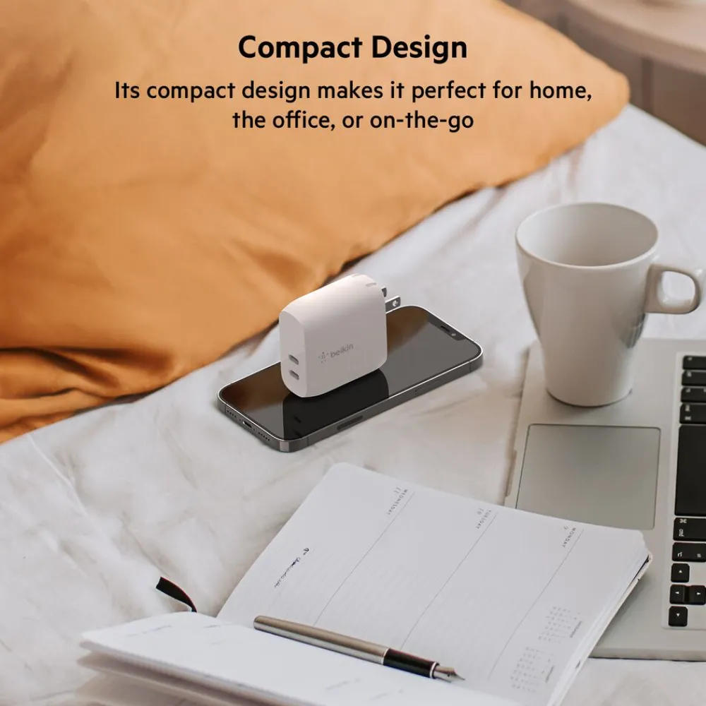 Fashion Dual USB-C PD Wall Charger 40W + USB-C to Lightning Cable Usb-C Chargers
