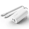 Fashion Dual Wall Charger with PPS + USB-C Cable with Lightning Connector Usb-C Chargers