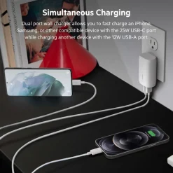 Clearance Dual Wall Charger with PPS 37W Usb-C Chargers