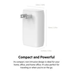 Clearance Dual Wall Charger with PPS 37W Usb-C Chargers