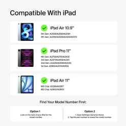 Online Everyday Keyboard Case with Cradle for iPad Air 10.9" and iPad Pro 11" Phone, Tablet & Apple Vision Pro Accessories