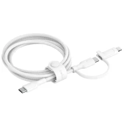 New 2-in-1 Cable with USB-C and Lightning Connector Charging Cables|Usb-C Cables