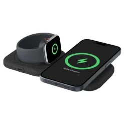Clearance 2-in-1 Magnetic Charging Travel Pad with Qi2 15W Wireless Charging Pads