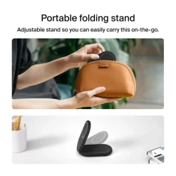 Hot 2-in-1 Magnetic Foldable Wireless Charger with Qi2 15W Wireless Charging Pads|Wireless Charging Stands
