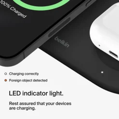 Online 3-in-1 Magnetic Wireless Charging Pad with Qi2 15W Wireless Charging Pads
