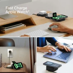 Online 3-in-1 Magnetic Wireless Charging Travel Pad with Qi2 15W Wireless Charging Pads