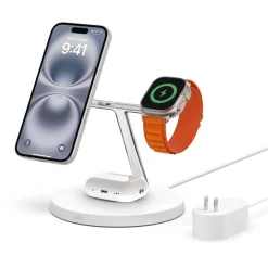 Online 3-in-1 Wireless Charger with Official MagSafe Charging 15W Apple Watch Chargers|Wireless Charging Stands