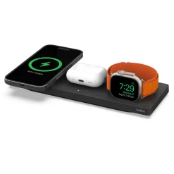Fashion 3-in-1 Wireless Charging Pad with Official MagSafe Charging 15W Apple Watch Chargers|Wireless Charging Pads