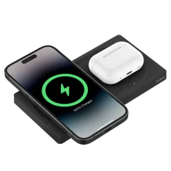 Hot 2-in-1 Wireless Charging Pad with Official MagSafe Charging 15W Wireless Charging Pads