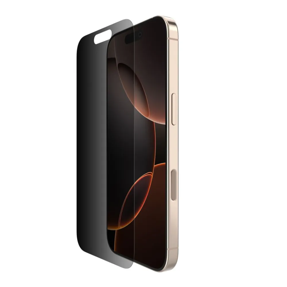 New InvisiGlass Privacy Treated Screen Protector for iPhone 16 Pro Screen Protectors For Iphone