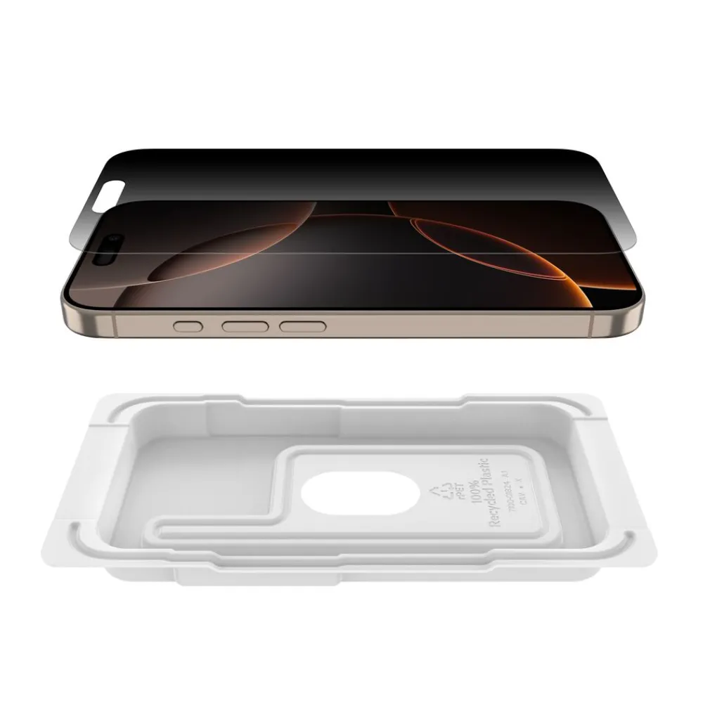 New InvisiGlass Privacy Treated Screen Protector for iPhone 16 Pro Screen Protectors For Iphone
