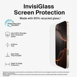 Online InvisiGlass Treated Screen Protector for iPhone 16 Pro Screen Protectors For Iphone