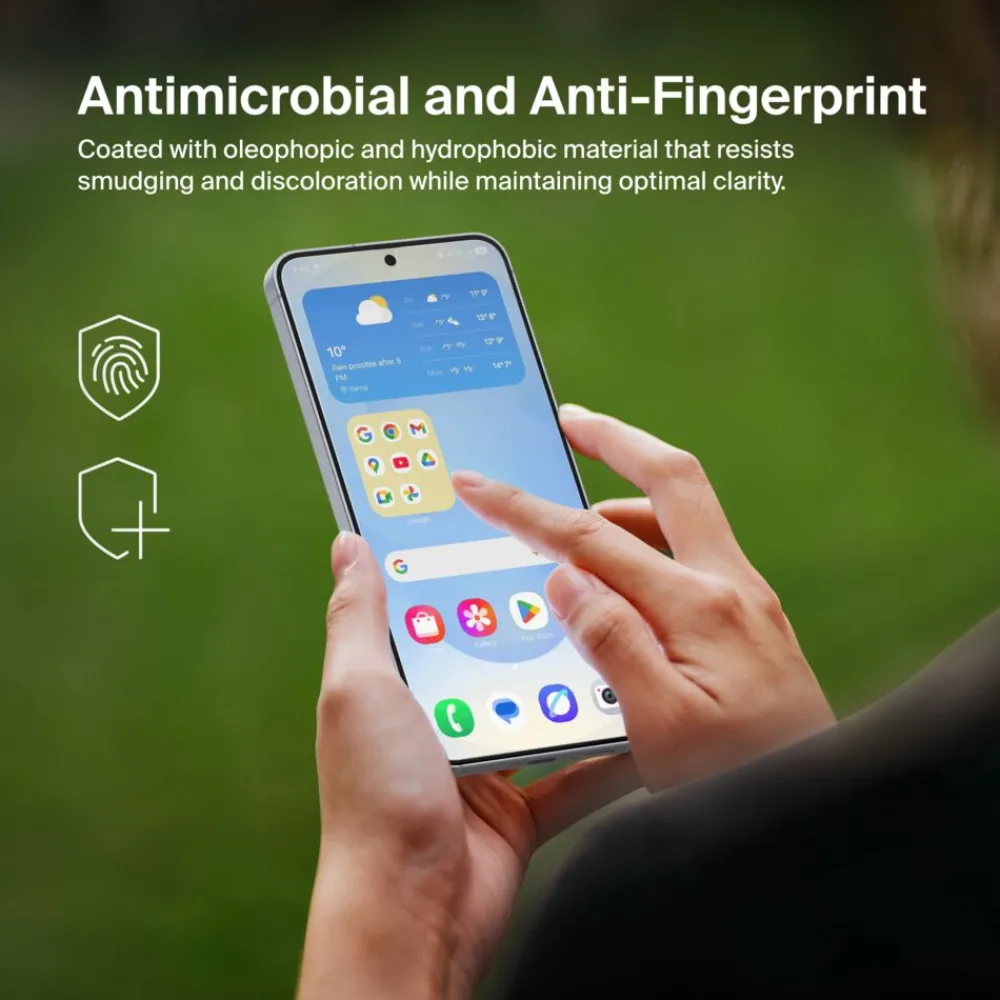 Outlet InvisiGlass Treated Screen Protector for Samsung Galaxy S25 Screen Protectors For Samsung
