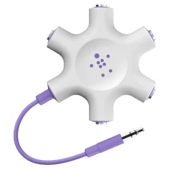 Hot 5-Jack 3.5 mm Audio Headphone Splitter Audio / Video Cables