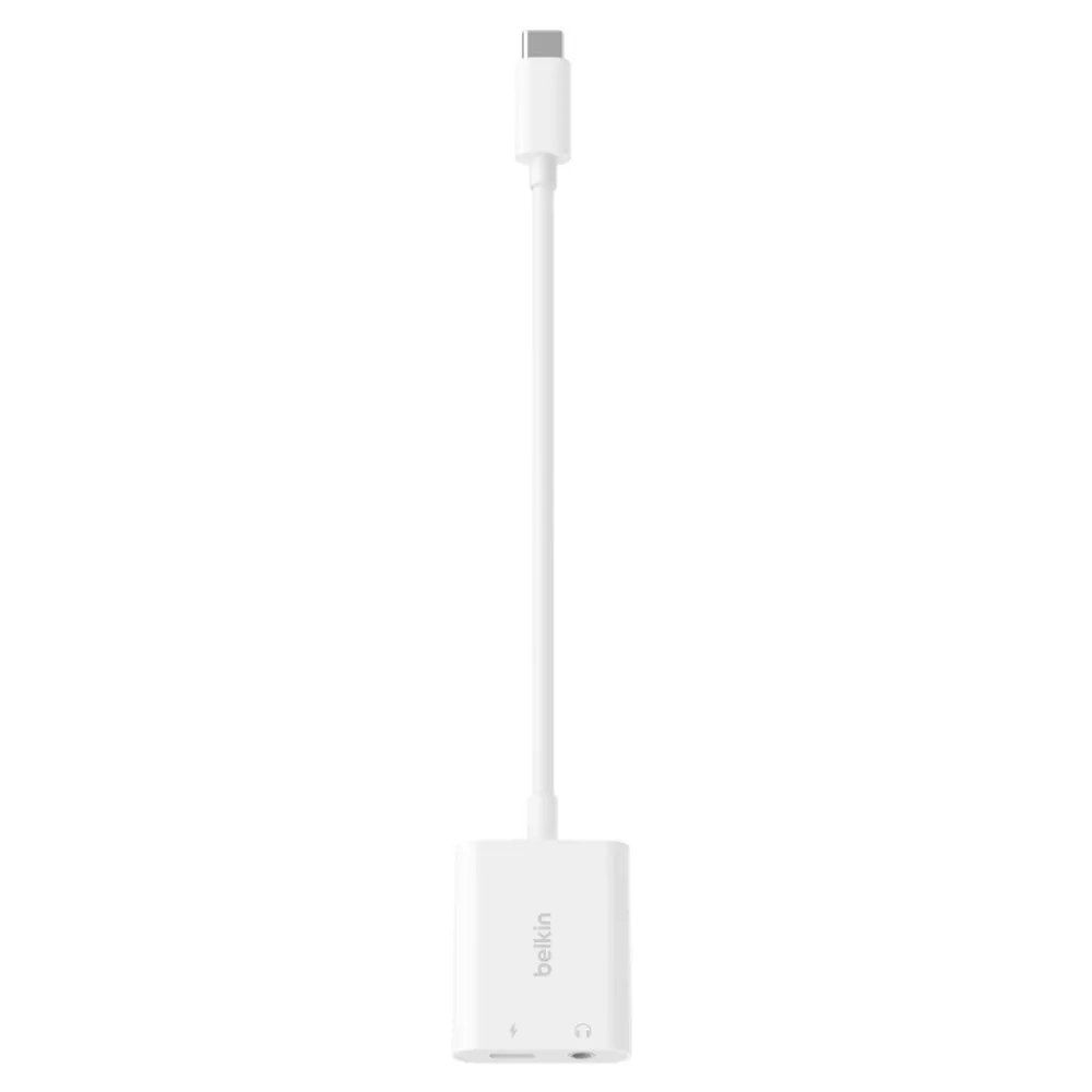 Outlet 3.5mm Audio + USB-C Charge Adapter Audio Charge Adapters
