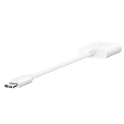 Outlet 3.5mm Audio + USB-C Charge Adapter Audio Charge Adapters