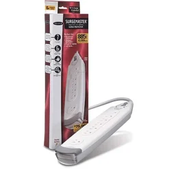 New 7-Outlet Home Series SurgeMaster Surge Protectors & Power Strips