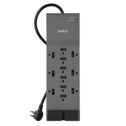 Sale 12-Outlet Home/Office Surge Protector with 8-foot cord Surge Protectors & Power Strips