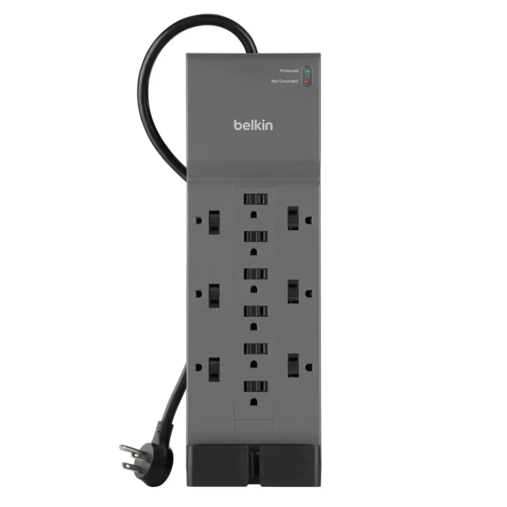 Sale 12-Outlet Home/Office Surge Protector with 8-foot cord Surge Protectors & Power Strips