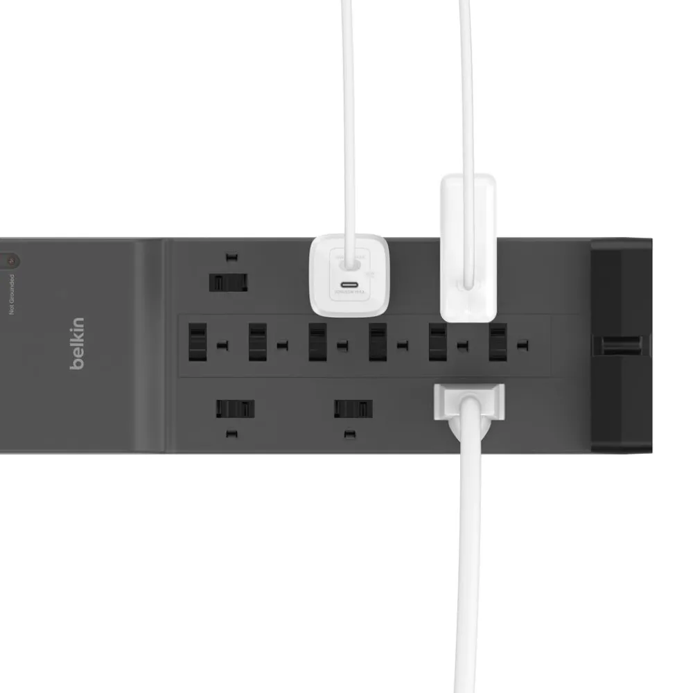 Sale 12-Outlet Home/Office Surge Protector with 8-foot cord Surge Protectors & Power Strips