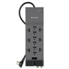 Fashion 12-Outlet Home/Office Surge Protector w/Phone/Ethernet/Coax Protection Surge Protectors & Power Strips